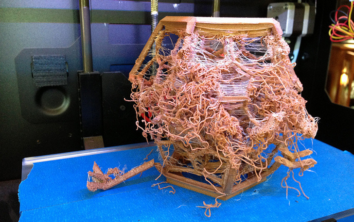 3D printer spaghetti