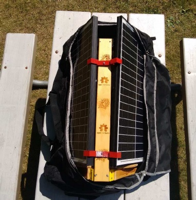 Take your solar-powered RepRap anywhere the sun shines!