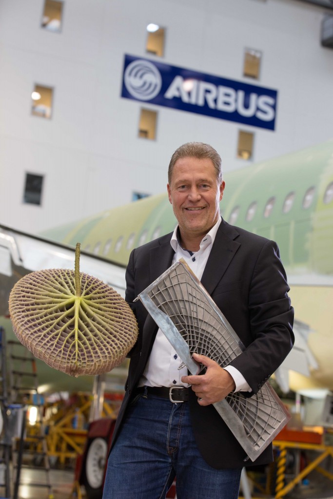 Airbus Peter Sander mit BioSpoiler