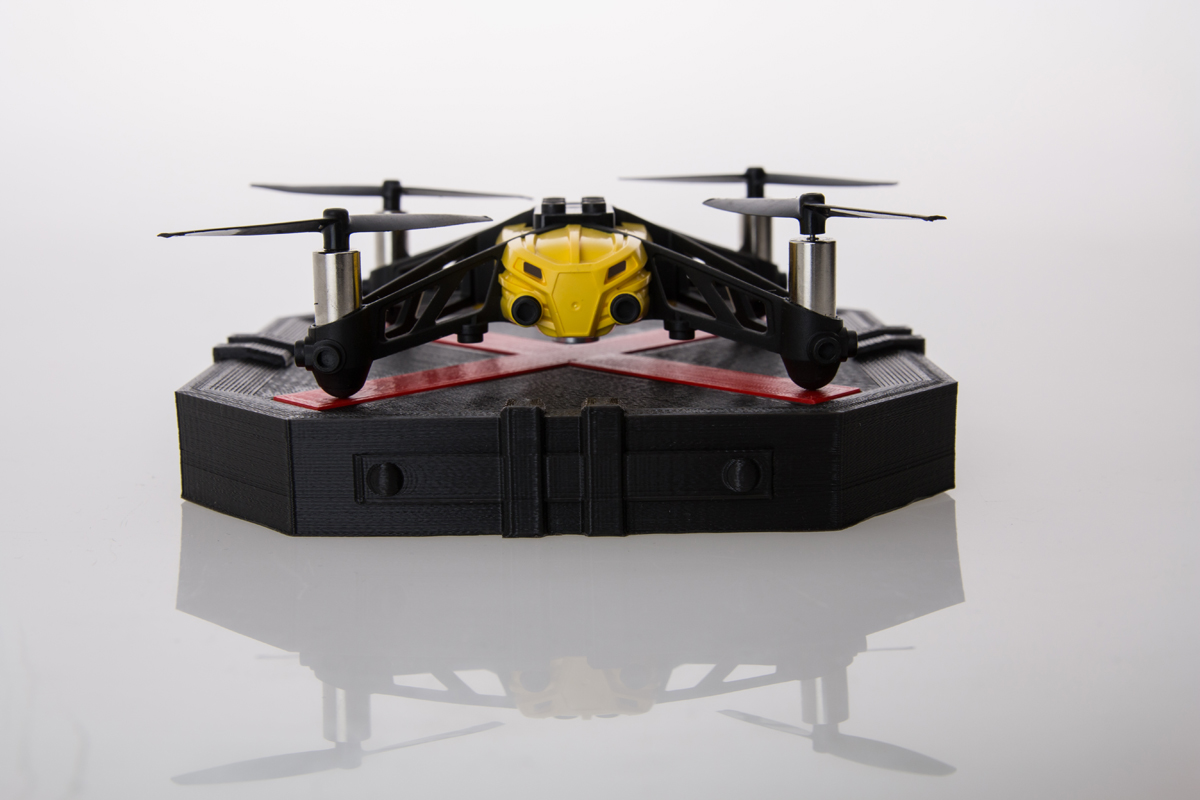 myminifactory parrot 3D printing competition drone with base