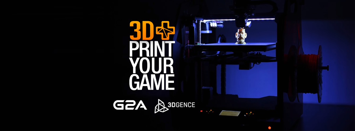 3D Printing Gaming Merge in G2A 3D+ Project