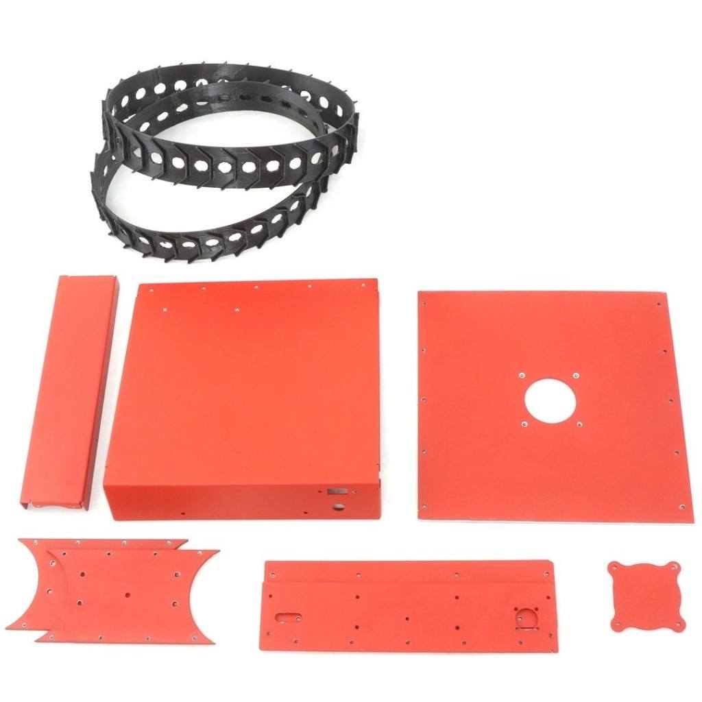Printrbot Tank parts for 3D printed RC tank