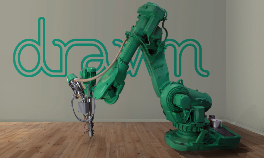 drawn 3D printing robotic arm