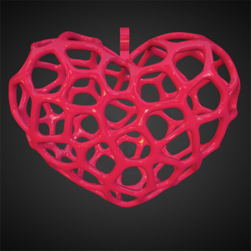 free 3D printable heart