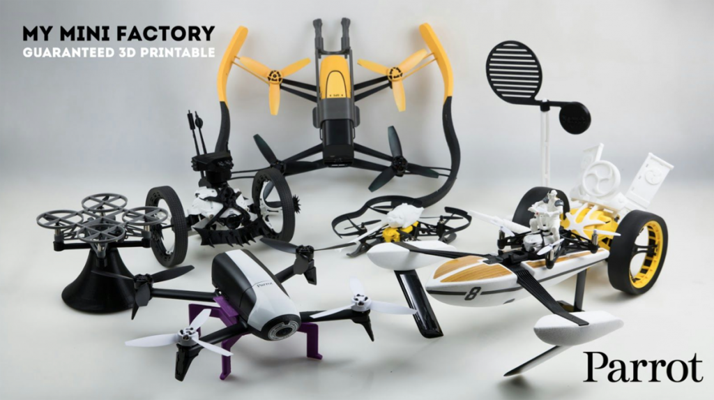 myminifactory 3D printed drone accessories