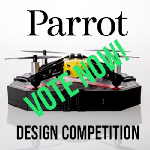 myminifactory 3D printed drone accessories vote now