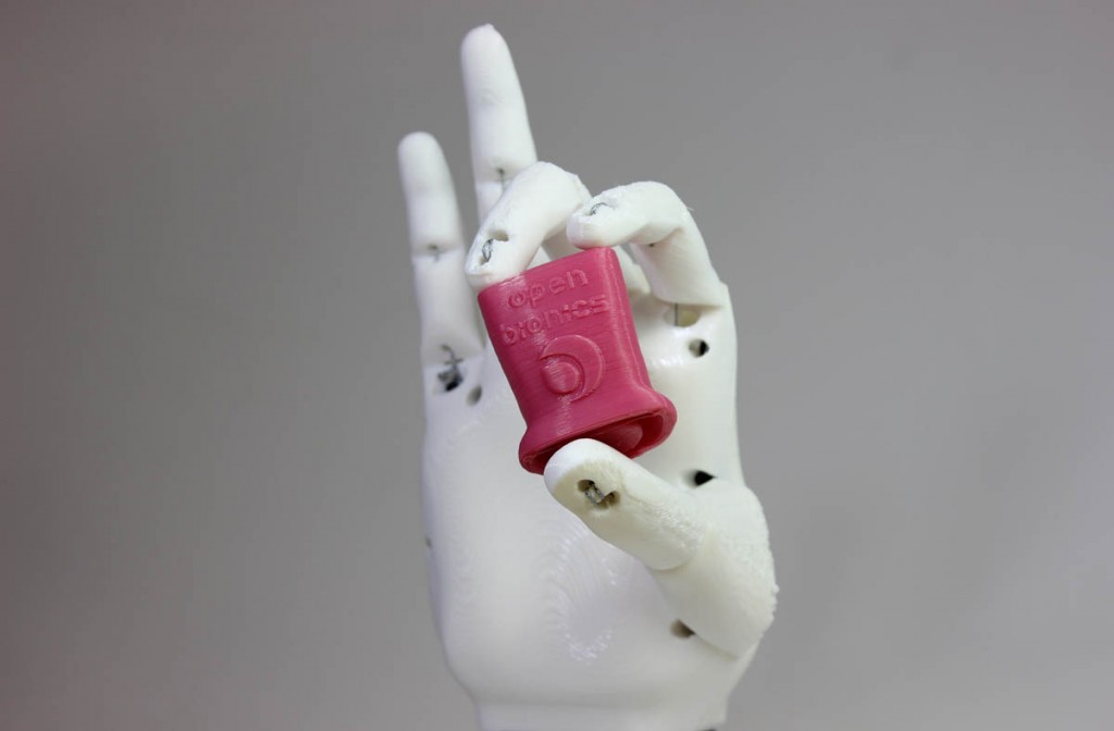 open bionic 3D printed hand ada 3D printed part
