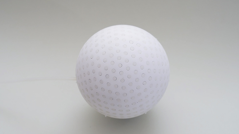 3D printed stress ball from simone schramm uninflated