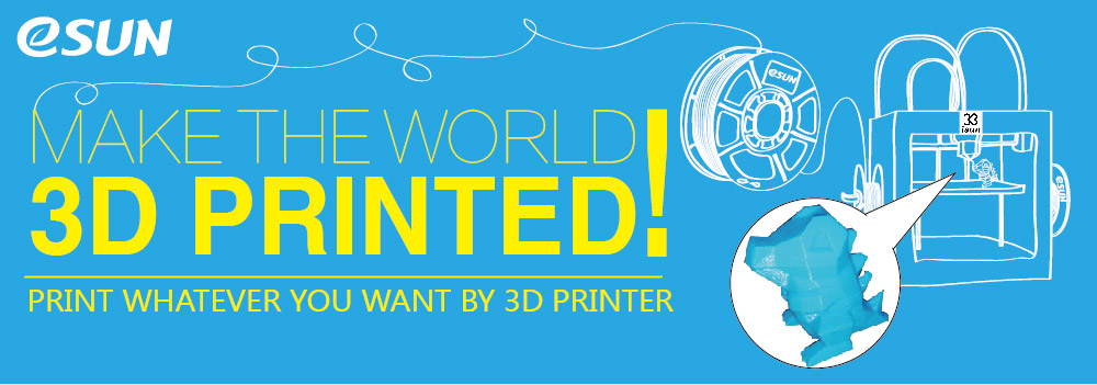 esun 3D printing banner