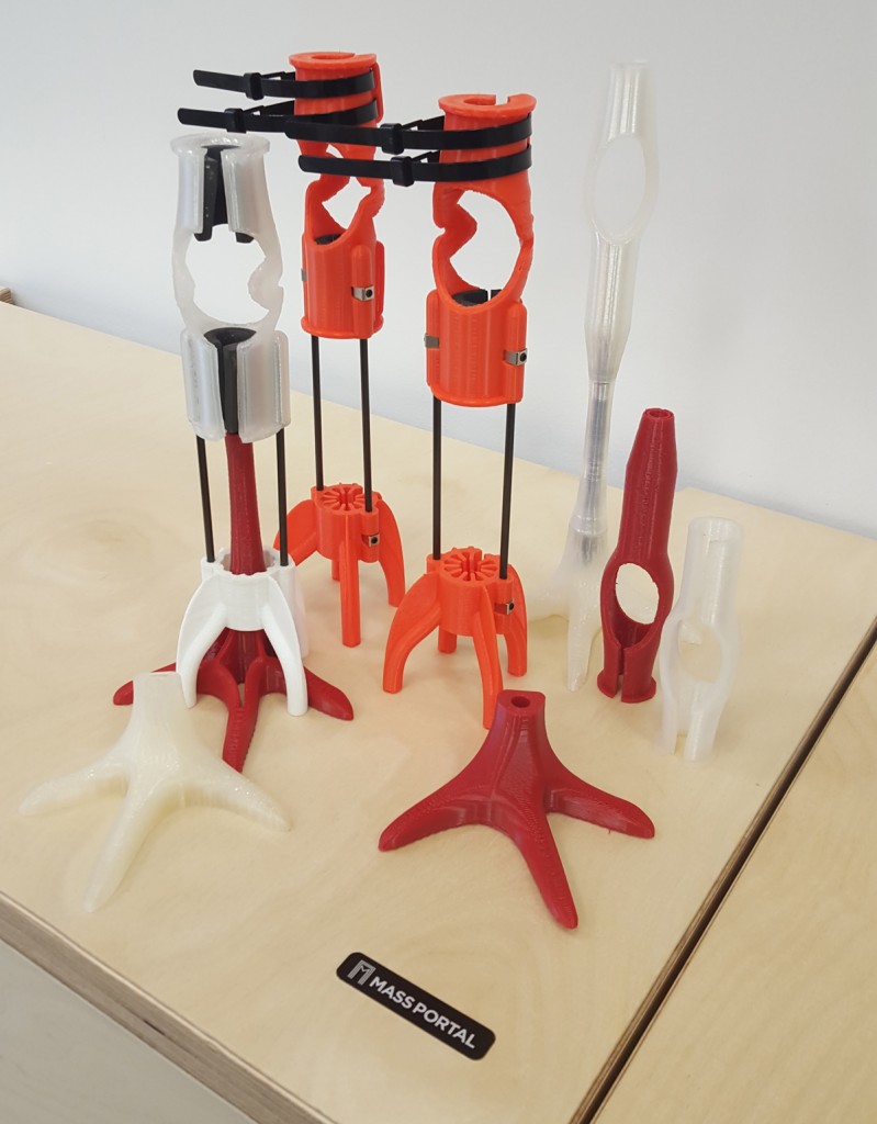 stork 3D printed prototype orthosis