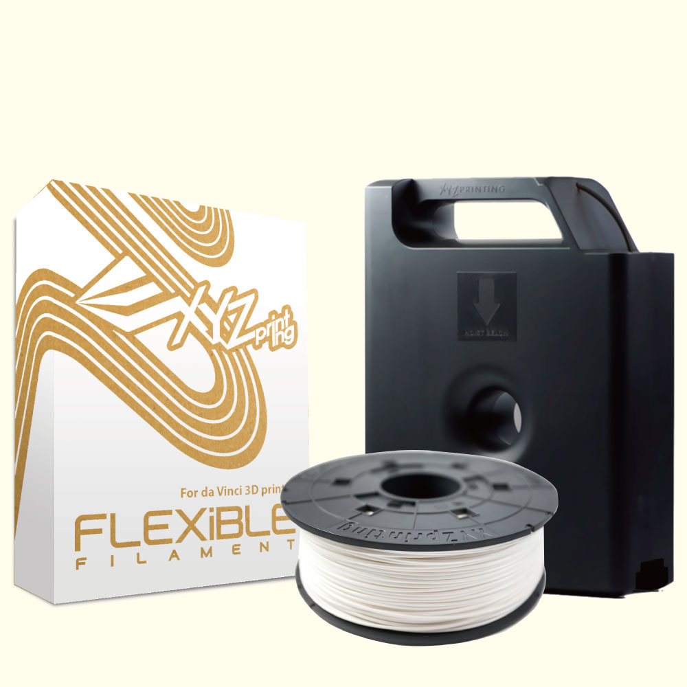 xyzprinting flexible filament 3D print