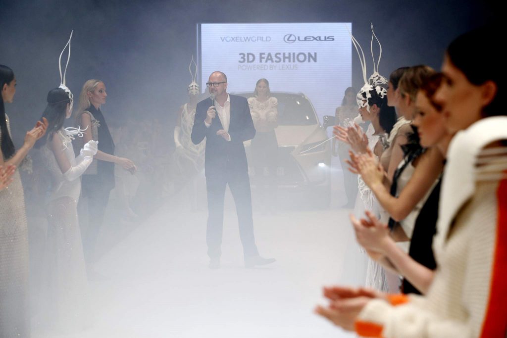 DUESSELDORF, GERMANY - JULY 23: A general view of the runway at the 3D Fashion Presented By Lexus show during Platform Fashion July 2016 at Areal Boehler on July 23, 2016 in Duesseldorf, Germany. (Photo by Andreas Rentz/Getty Images for Platform Fashion)