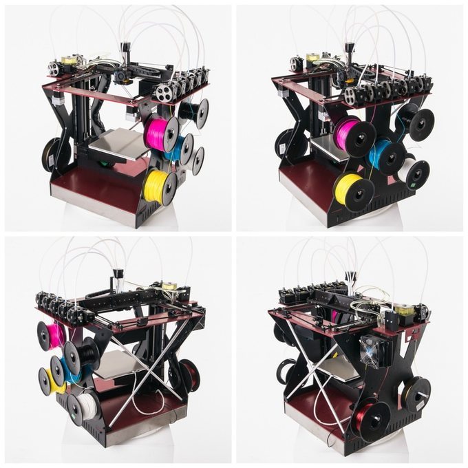 Rova3D, the five head full color3D printing device that we hope to see soon