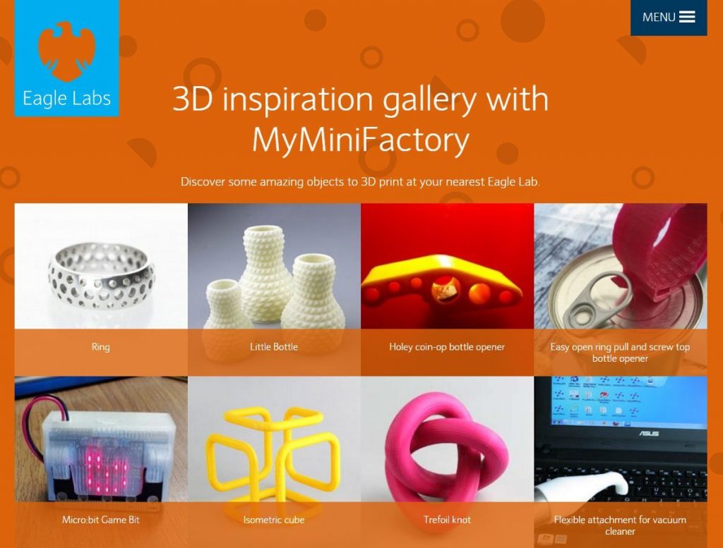 Barclays and MyMiniFactory link up for 3D printing fab labs