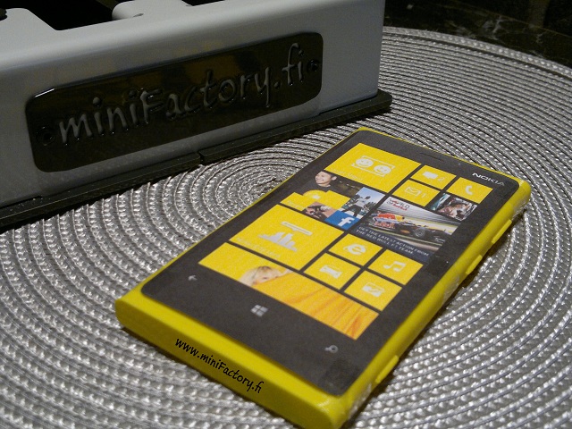 miniFactory 3D Printed Lumia 920