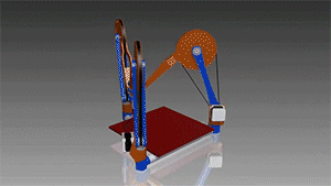 RepRap Simpson Experimental Delta 3D Printer