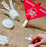 Chris Natt's Blastproof landmine simulation