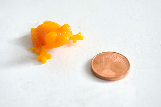 Treefrog 3D print sample Lumifold 3D printer 