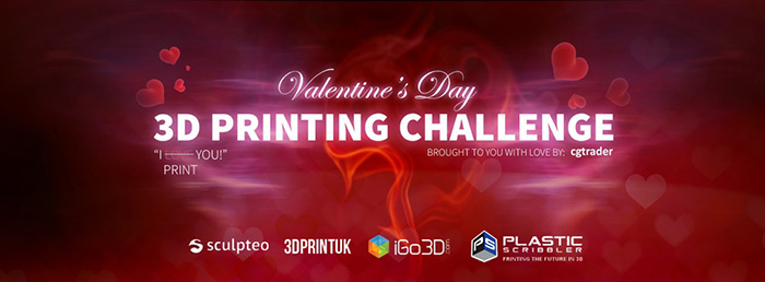 Valentines Day 3D Printing Challenge
