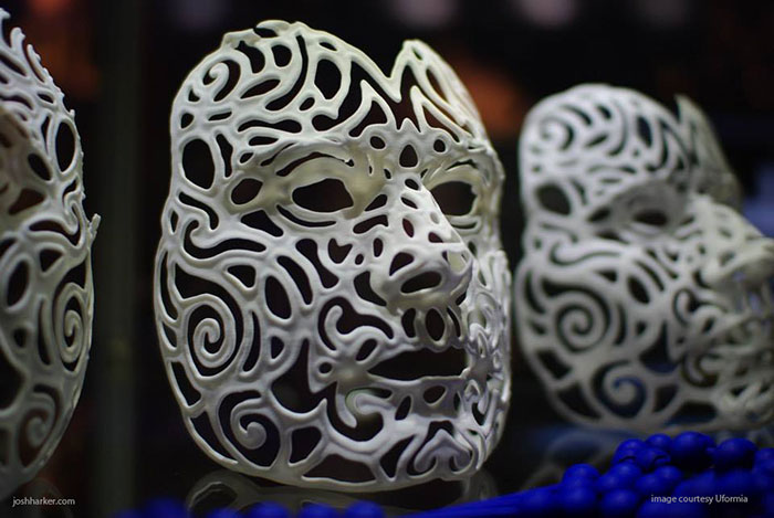 3D Printed Mask Joshua Harker 3D Printing