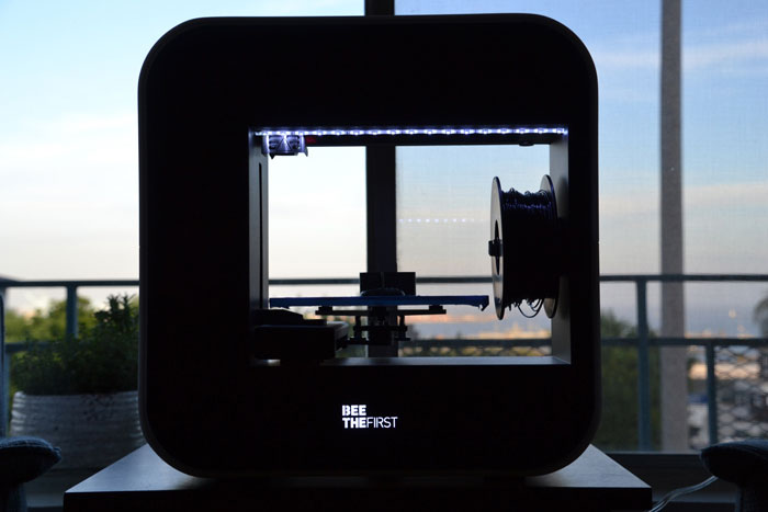 3D Printer BEETHEFIRST lit up