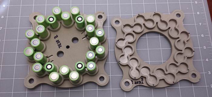 Battery Case Polyetherketoneketone 3D Printing NASA