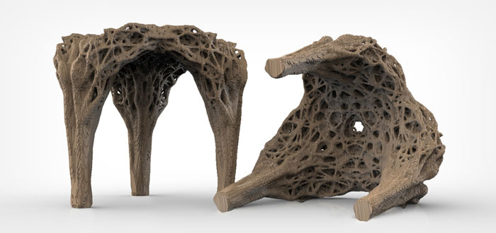 3D Printing 3D Printed Daniel Widrig The Degenerate Chair