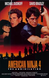 american ninja 4 the annihilation movie poster 1990