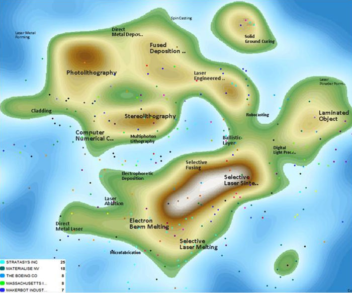 landscape map 3d printing