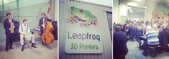 3D Printer Leapfrog headquarters Opening