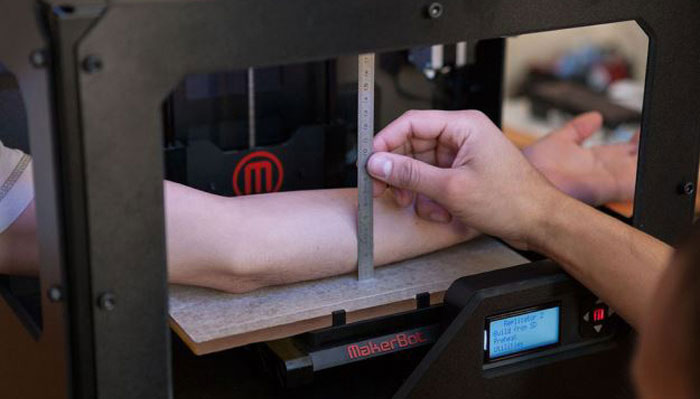 arm 3d printing makerbot
