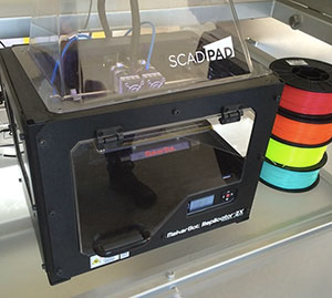 makerbot 3d printer SCADpad replicator