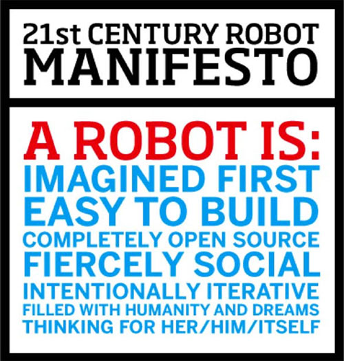 manifesto 3d printing robot