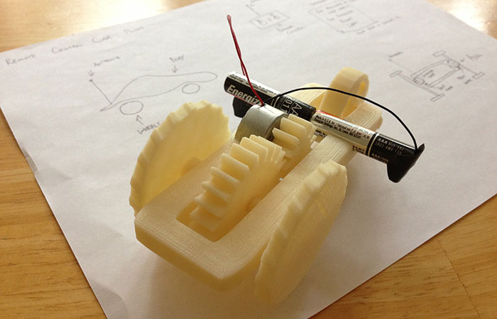 3d printed car plans