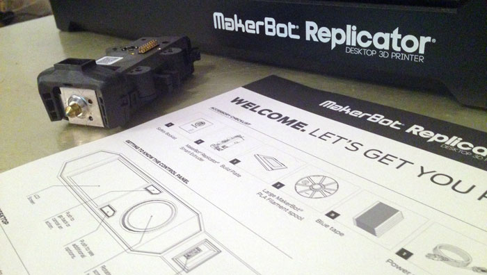 Replicator 5th Gen 3d printer instructions