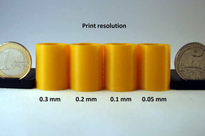mamba 3D printer resolution