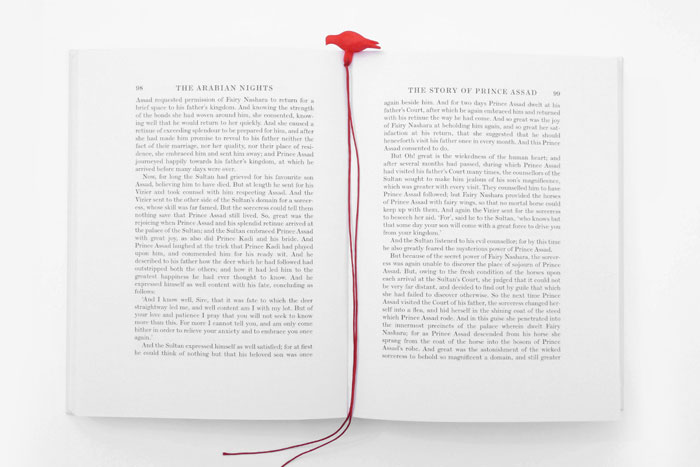studio macura 3D printed bird bookmark
