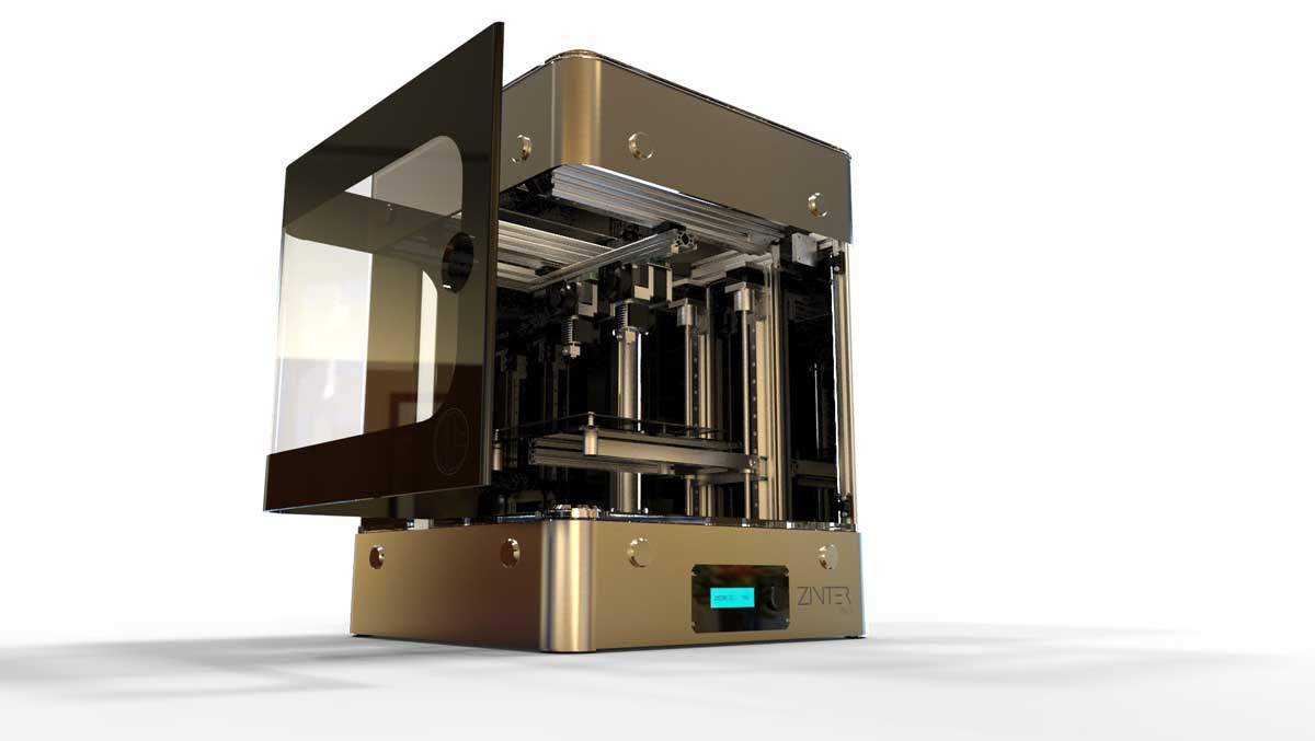 3d printer zinter pro open