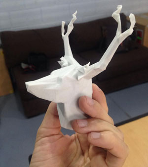 3d printing deer voxel mexico