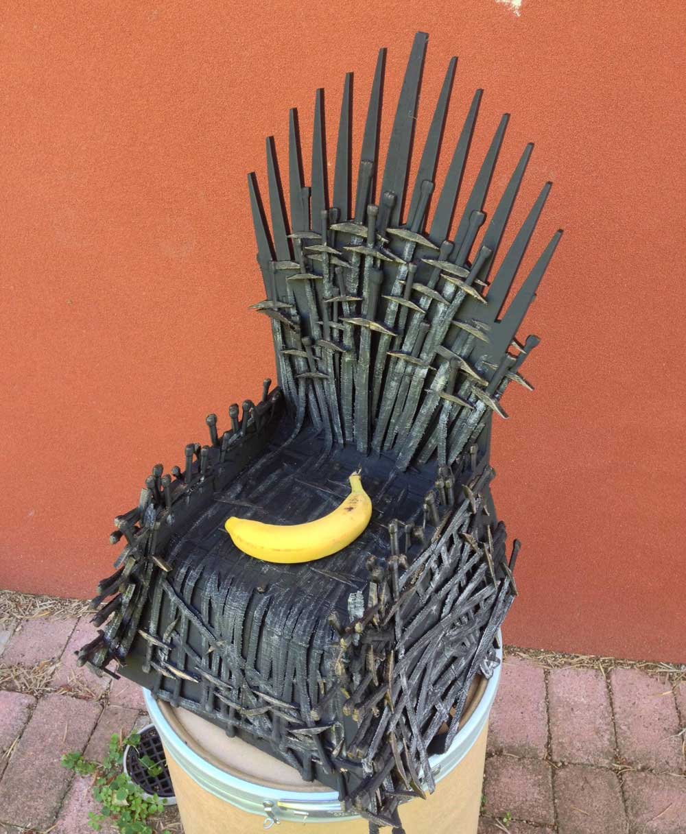 3d printing game of thrones banana