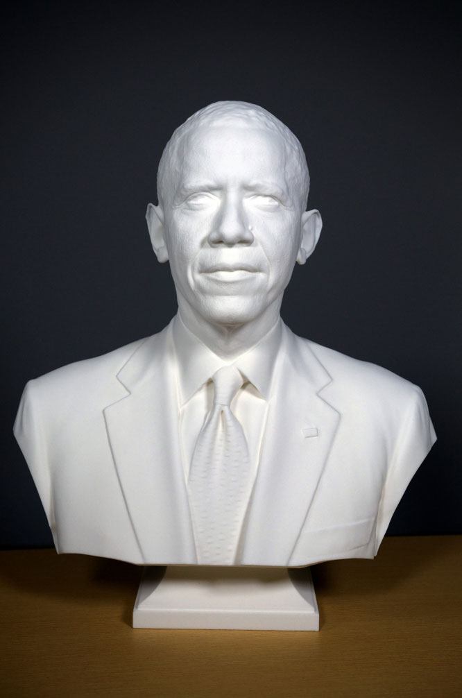 Obama 3D Printing Bust