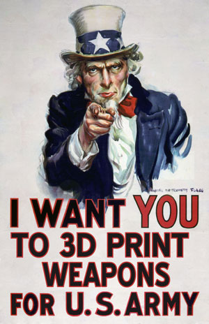 Uncle Sam Poster 3d printing