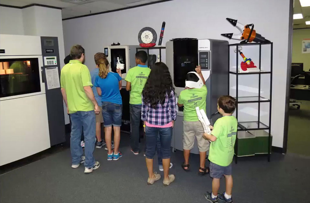 Kids Camp GoEngineer 3D Printing
