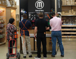 Makerbot at Home Depot Stores