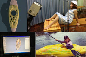 Megumi Igarashi scans her vagina for 3D printing