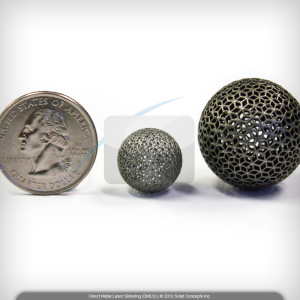 Direct Metal Laser Sintering 3D Printing from Solid Concepts