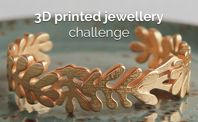 3d printing jewelry challenge cgtrader
