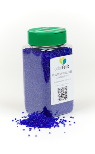 color fabb blue pellet 3d printing