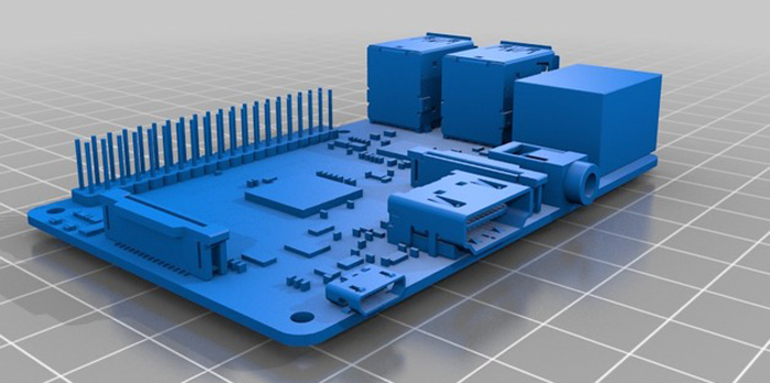 vægt Dam udstrømning 3DP Domo Case for Raspberry Pi B+ - 3D Printing Industry
