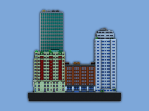 3d printed ittyblox sim city
